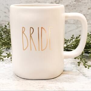 Rae Dunn Bride White ceramic Coffee Mug NEW